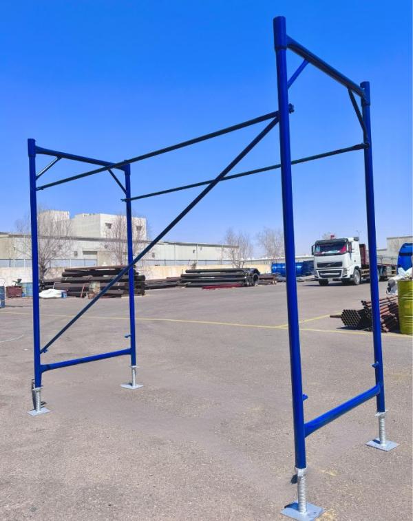 H Frame scaffolding